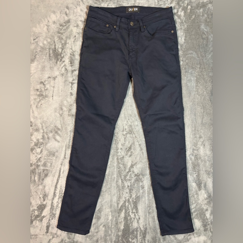 Duer N2X Performance Denim Slim Fit Jeans Black Size 32x32